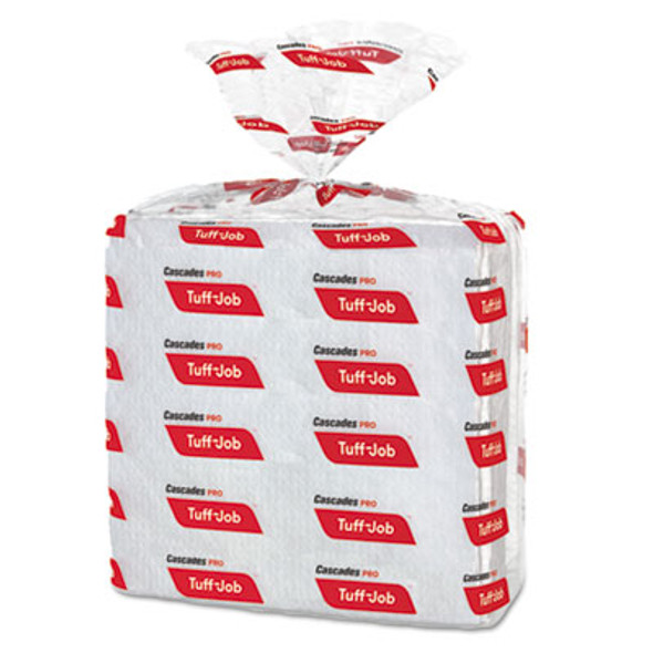 Tuff-Job S600 High Performance Wipers, 12 X 13, 50/Bag, 18 Bags/Carton