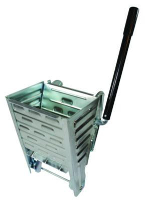 Metal Side-Press Wringer, Fits 26 Qt To 50 Qt Mop Buckets, Steel
