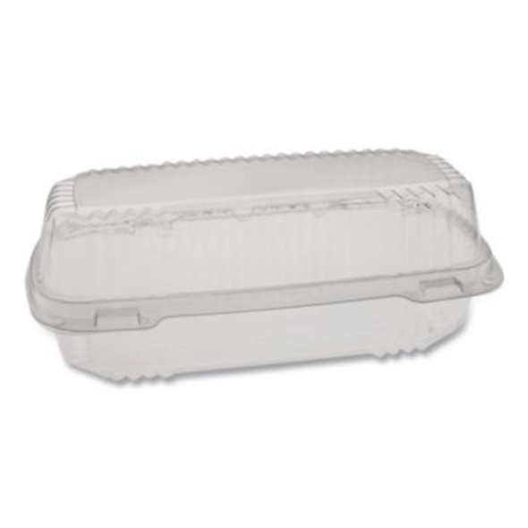 Clearview Smartlock Hinged Lid Container, 23 Oz, 8.5 x 4 x 2.5, Clear, Plastic, 250/Carton