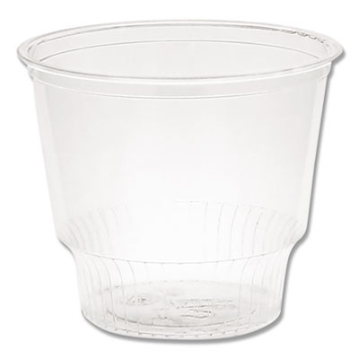Earthchoice Recycled Clear Plastic Sundae Dish, 12 Oz, Clear, 50 Dishes/Bag, 20 Bag/Carton