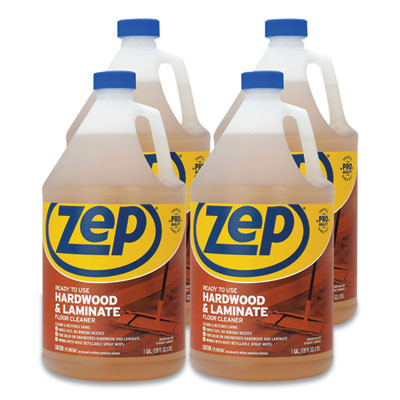 Hardwood And Laminate Cleaner, Fresh Scent, 1 Gal, 4/Carton
