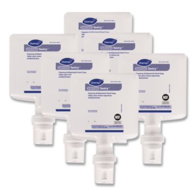 Soft Care Sentry Foaming Antibacterial Hand Soap Refill, Fragrance-Free, 1.3 L, 6/Carton