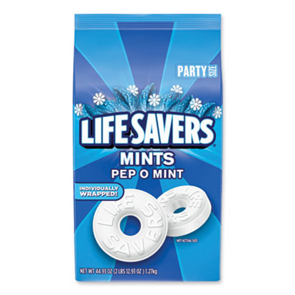 Hard Candy Mints, Pep-O-Mint, 44.93 Oz Bag