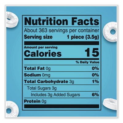 Hard Candy Mints, Pep-O-Mint, 44.93 Oz Bag