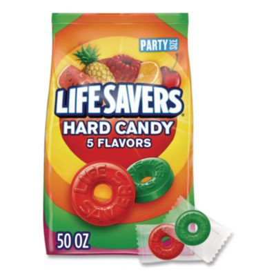 Hard Candy, Original Five Flavors, 50 Oz Bag