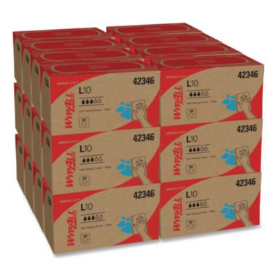 L10 Towels, Pop-Up Box, 1-Ply, 10.25 x 9, White, 250/Box, 24 Boxes/Carton