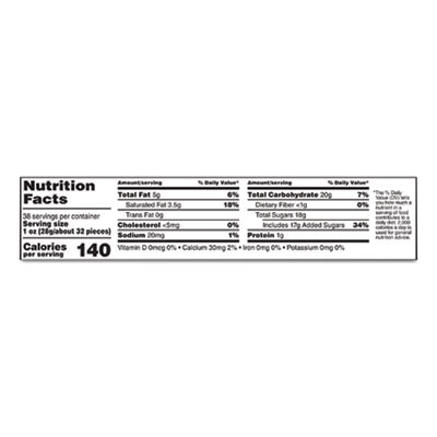 Milk Chocolate Candies, Milk Chocolate, 38 Oz Bag