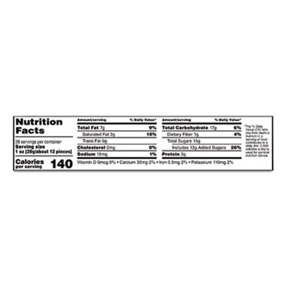Milk Chocolate Candies, Milk Chocolate And Peanuts, 38 Oz Bag