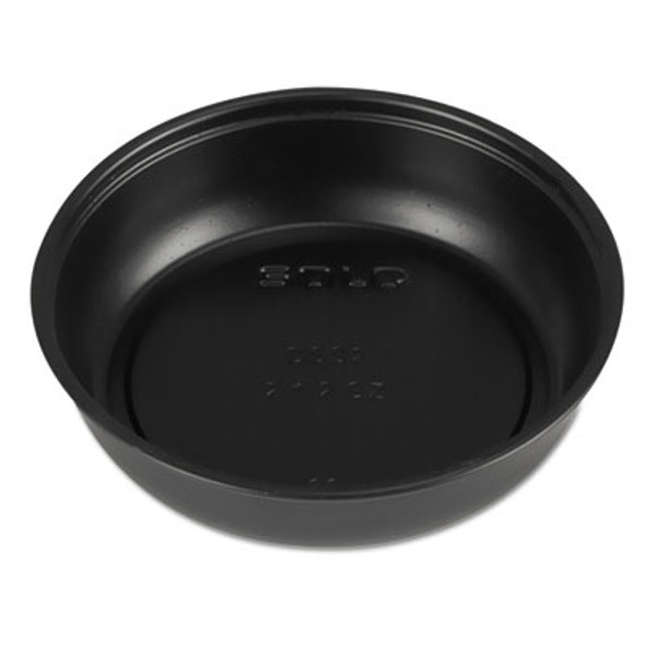 Polystyrene Portion Cups, 3.5 Oz, Plastic, Black, 250/Bag, 10 Bags/Carton