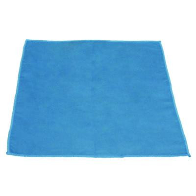 Lightweight Microfiber Cloths, 16 X 16, Blue, 12/Pack, 18 Packs/Carton