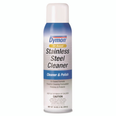 Stainless Steel Cleaner, 16 Oz Aerosol Spray, 12/Carton