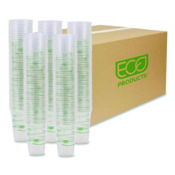 Greenstripe Renewable And Compostable Cold Cups Convenience Pack, 16 Oz, Plastic, Clear, 50/Pack