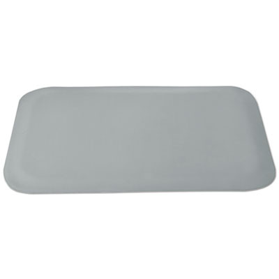 Pro Top Anti-Fatigue Mat, Rectangular, Gray Closed Cell Surface, 24" x 36"