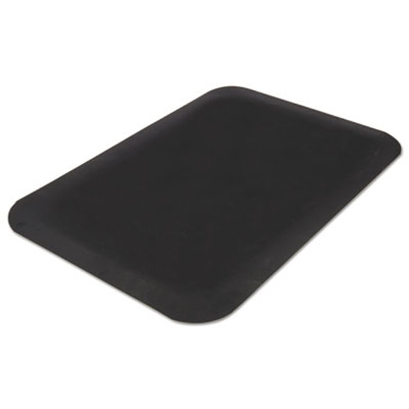 Pro Top Anti-Fatigue Mat, Pvc Foam/Solid Pvc, 36 X 60, Black