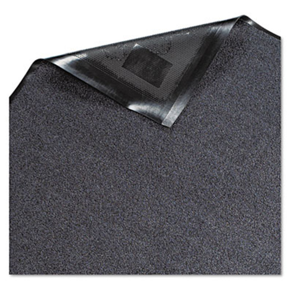 Platinum Series Walk-Off Indoor Wiper Mat, Rectangular, Gray Carpeted Surface, 36" x 60"