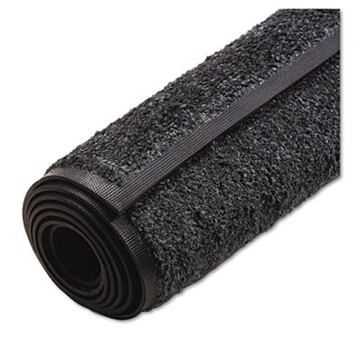Platinum Series Walk-Off Indoor Wiper Mat, Rectangular, Gray Carpeted Surface, 36" x 60"