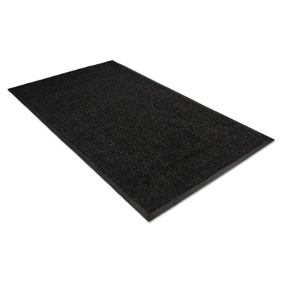 Platinum Series Walk-Off Indoor Wiper Mat, Rectangular, Black Carpeted Surface, 36" x 60"