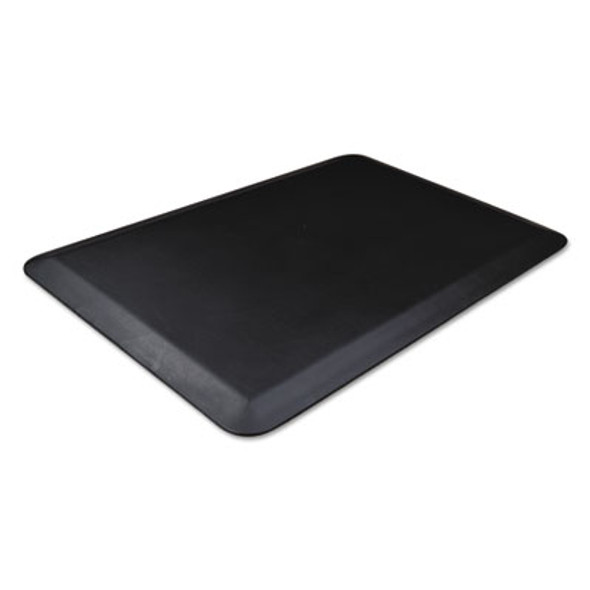 Anti-Fatigue Mat, Rectangular, Black Smooth Surface, 36" x 24"