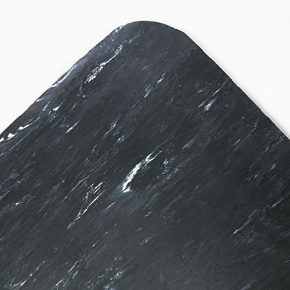 Cushion-Step Surface Mat, Rectangular, Black Cushion Step Surface, 36" x 60"