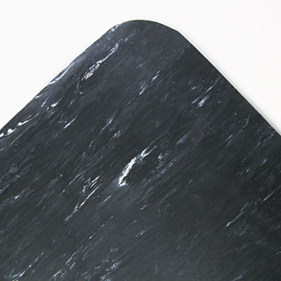 Cushion-Step Surface Mat, Rectangular, Black Cushion Step Surface, 36" x 60"