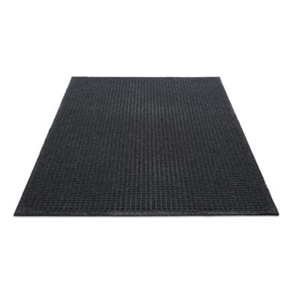 Ecoguard Indoor/Outdoor Wiper Mat, Rectangular, Charcoal Gray Carpeted Surface, 36" x 60"