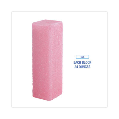 Deodorizing Para Wall Blocks, 24 Oz, Pink, Cherry, 6/Box