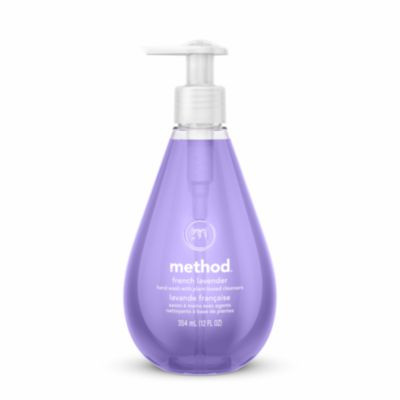 Gel Hand Wash, French Lavender Scent, 12 Oz, 6/Carton