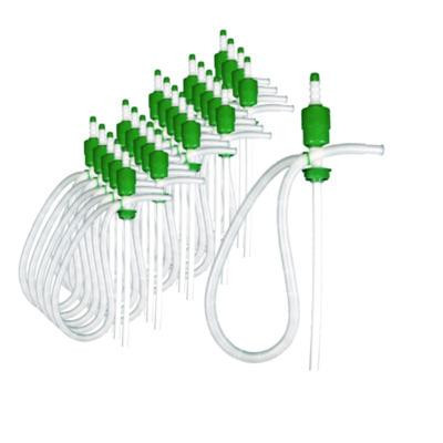 Drum Pump, 5 Gpm, Plastic, 46" Tall, Clear, 25/Carton