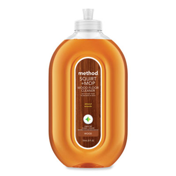 Squirt + Mop Wood Floor Cleaner, Almond Scent, 25 Oz Squirt Bottle