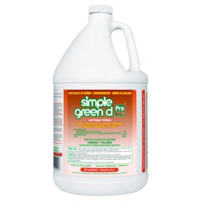 d Pro 3 Plus Antibacterial Concentrate, Herbal Scent, 1 Gal Bottle, 6/Carton