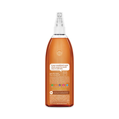Daily Wood Cleaner, Almond Scent, 28 Oz Spray Bottle
