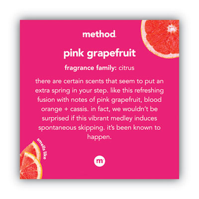 Foaming Hand Wash, Pink Grapefruit Scent, 10 Oz, 6/Carton