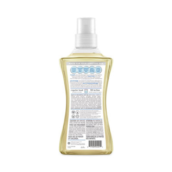 4x Concentrated Laundry Detergent, Free And Clear, 53.5 Oz Bottle, 4/Carton