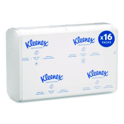 Multi-Fold Paper Towels, 1-Ply, 9.2 x 9.4, White, 150/Pack, 16 Packs/Carton