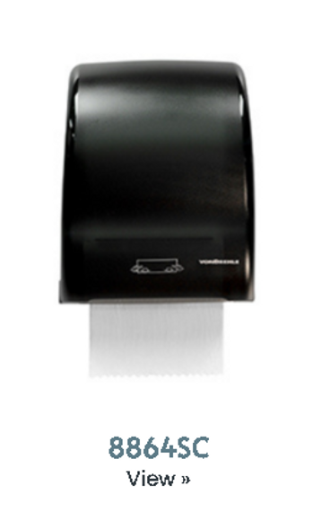 Von Drehle 8 Mechanical Pull-Down Roll Towel Dispenser