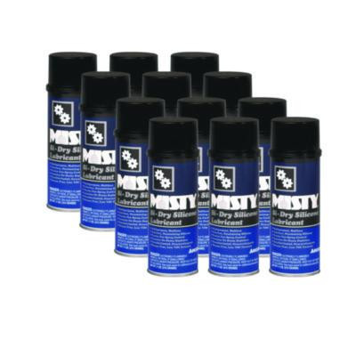 Si-Dry Silicone Spray Lubricant, 11 Oz Aerosol Can, 12/Carton