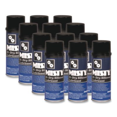 Si-Dry Silicone Spray Lubricant, 11 Oz Aerosol Can, 12/Carton