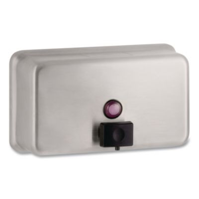Classicseries Surface-Mounted Liquid Soap Dispenser, 40 Oz, 8.13 X 2.75 X 4.75, Stainless Steel