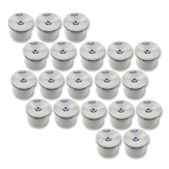 Falcon Waterless Urinal Cartridge, White, 20/Carton