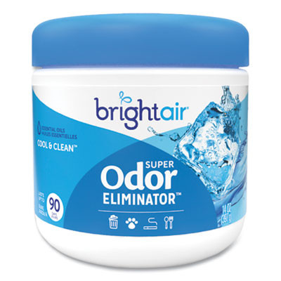 Super Odor Eliminator, Cool And Clean, Blue, 14 Oz Jar