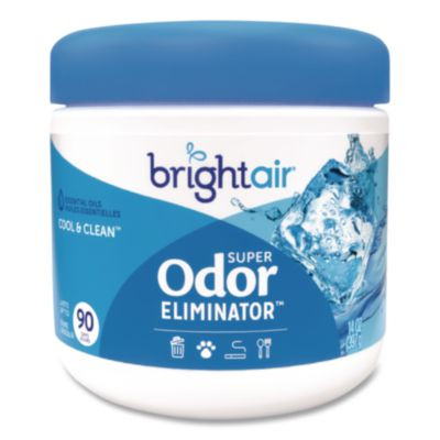 Super Odor Eliminator, Cool And Clean, Blue, 14 Oz Jar