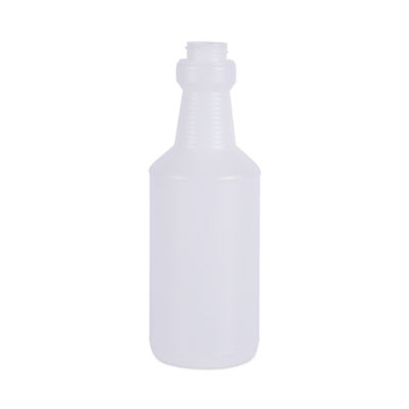 Easy-Grip Plastic Spray Bottle, 16 Oz, Clear, 24/Carton