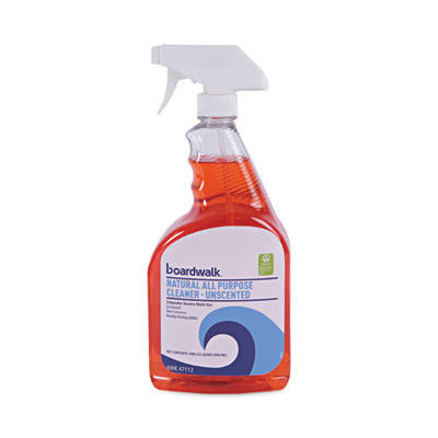 Natural All Purpose Cleaner, Unscented, 32 Oz Spray Bottle, 12/Carton