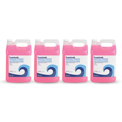 Industrial Strength All-Purpose Cleaner, Lemon Scent, 1 Gal Bottle, 4/Carton