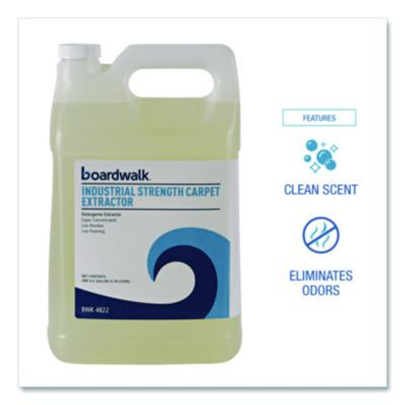 Industrial Strength Carpet Extractor, Clean Scent, 1 Gal Bottle