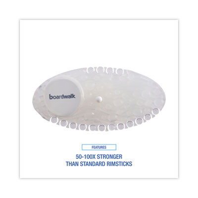 Curve Solid Air Freshener, Mango, Clear, 10/Box, 6 Boxes/Carton