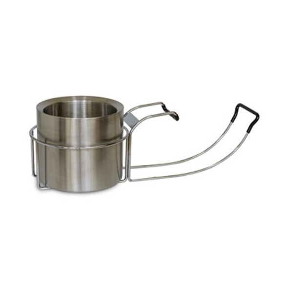 Wine By Your Side, Steel Frame/Red Wine Adapter/Ice Bucket, 161.06 Cu In, Stainless Steel
