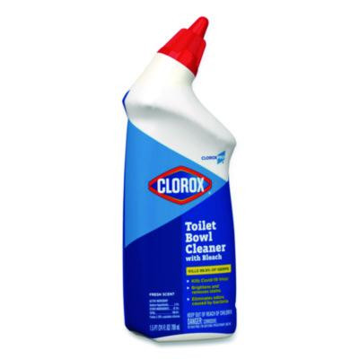 Clorox Pro Toilet Bowl Cleaner With Bleach, Fresh Scent, 24 Oz Bottle