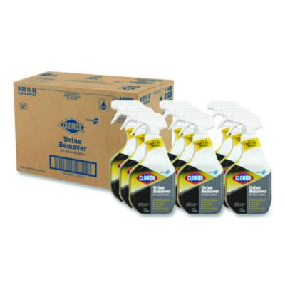 Cloroxpro Urine Remover For Stains And Odors, 32 Oz Spray Bottle, 9/Carton