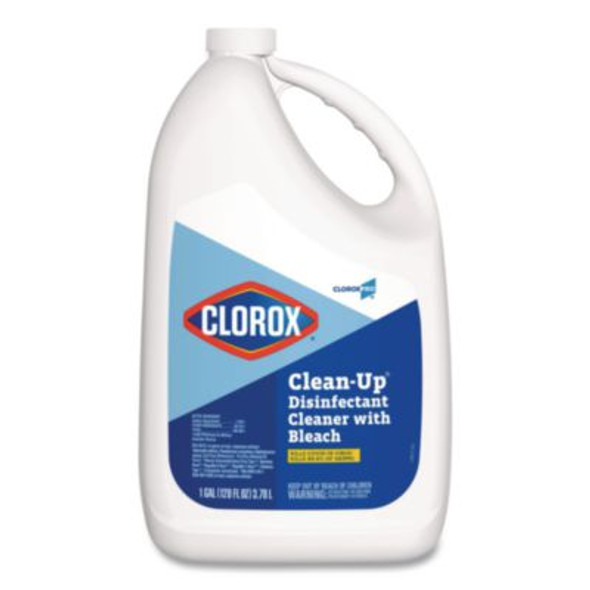 Cloroxpro Clean-Up Disinfectant Cleaner With Bleach, 128 Oz Refill Bottle